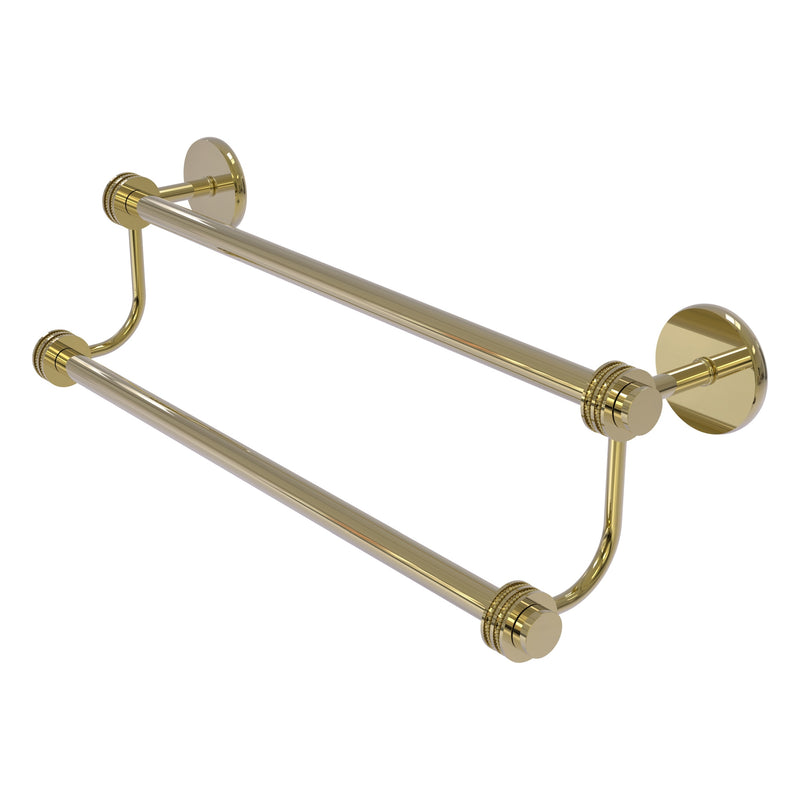 Satellite Orbit Two Collection Double Towel Bar with Dotted Accents