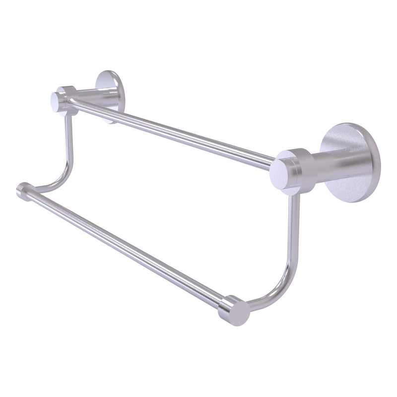 Mercury Collection Double Towel Bar with Smooth Accents