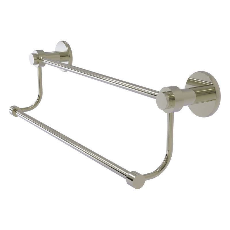 Mercury Collection Double Towel Bar with Smooth Accents