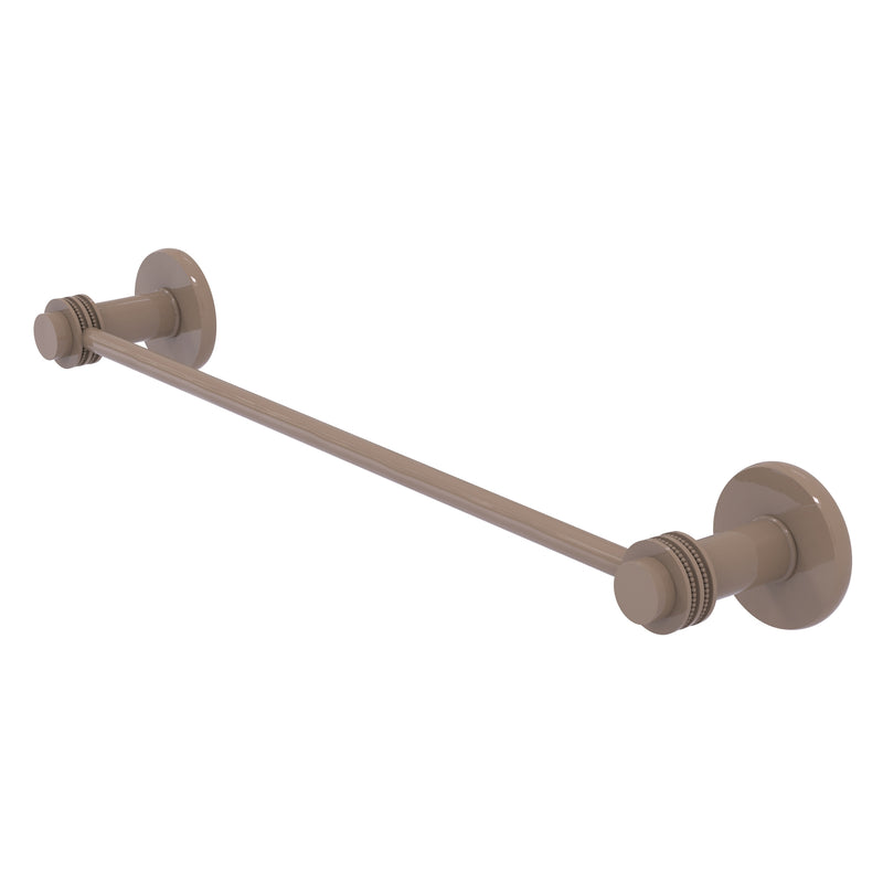 Mercury Collection Towel Bar with Dotted Accents