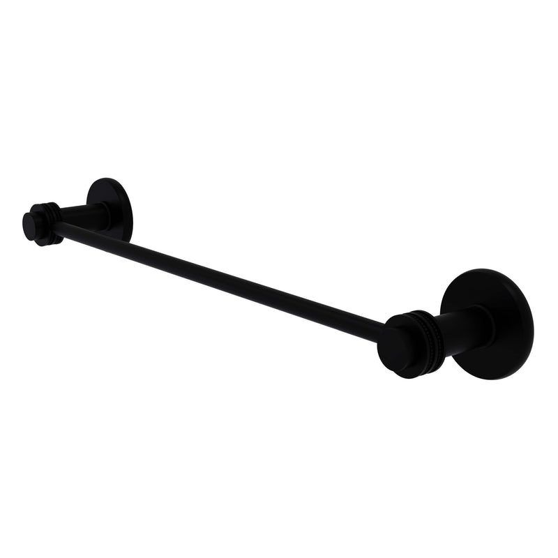 Mercury Collection Towel Bar with Dotted Accents