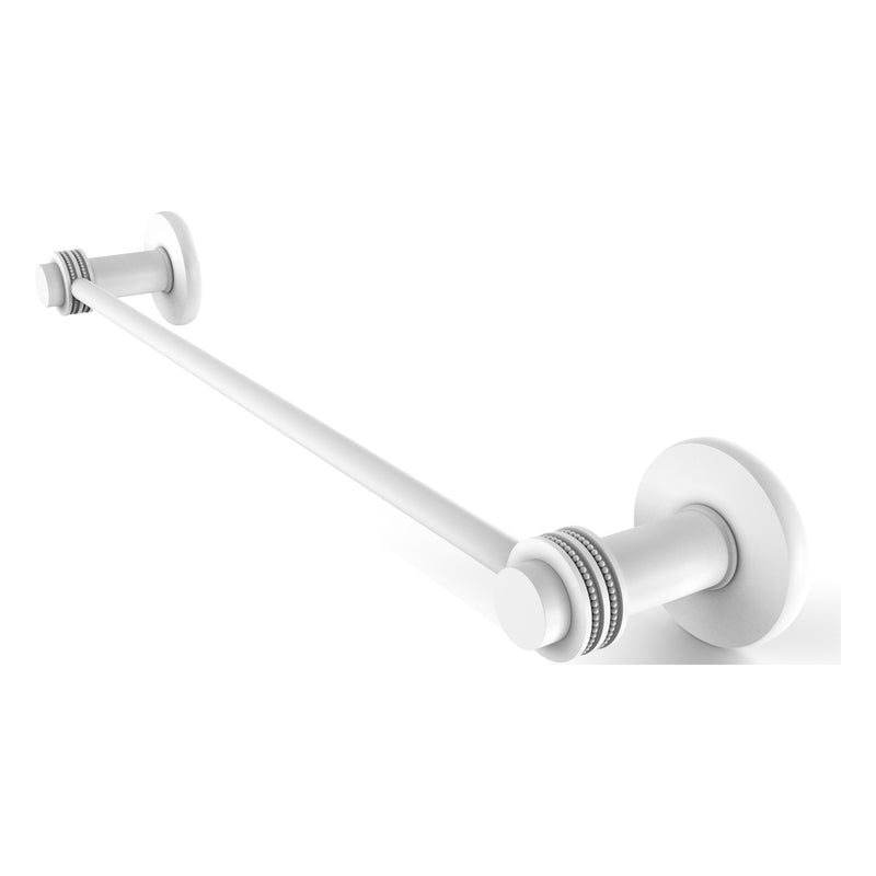 Mercury Collection Towel Bar with Dotted Accents