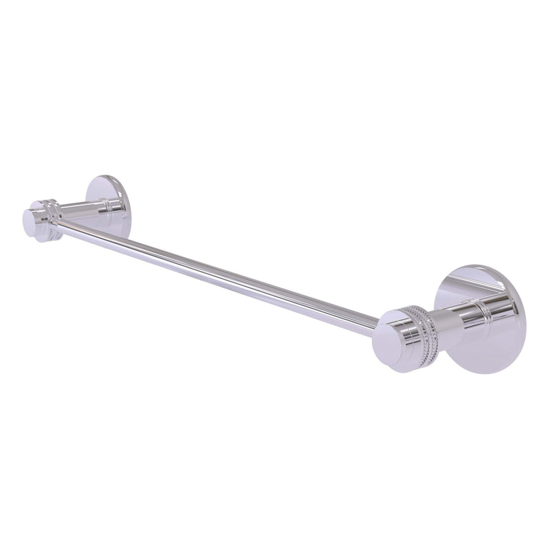 Mercury Collection Towel Bar with Dotted Accents