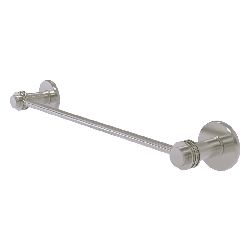 Mercury Collection Towel Bar with Dotted Accents