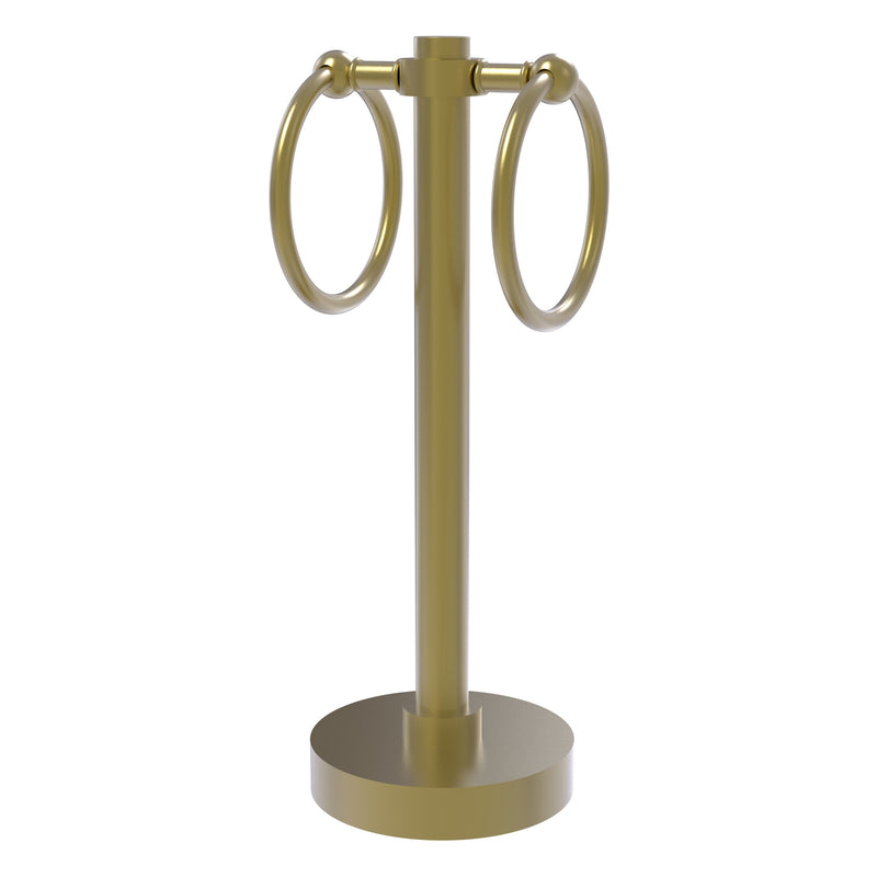 Vanity Top 2 Towel Ring Guest Towel Valet