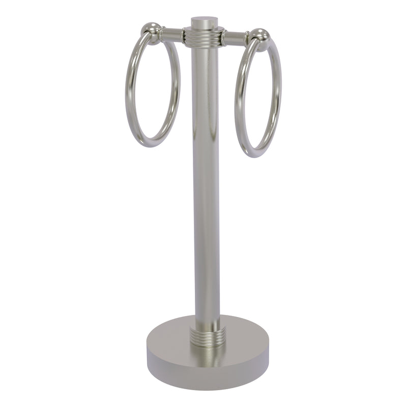 Vanity Top 2 Towel Ring Guest Towel Valet