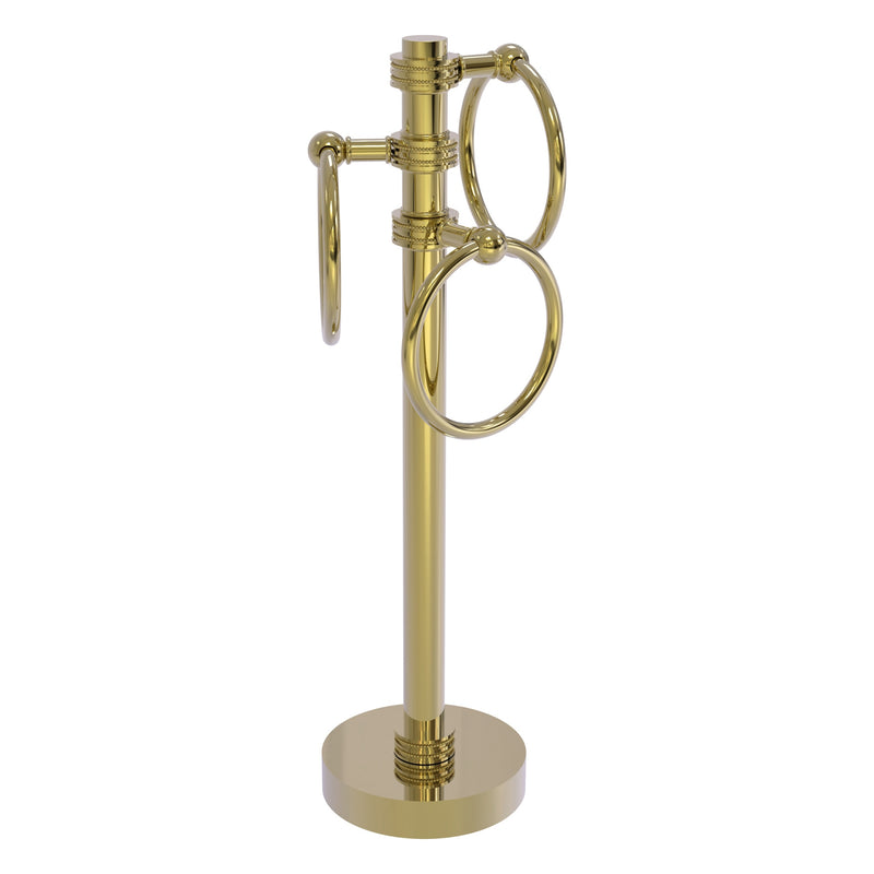 Vanity Top 3 Towel Ring Guest Towel Valet