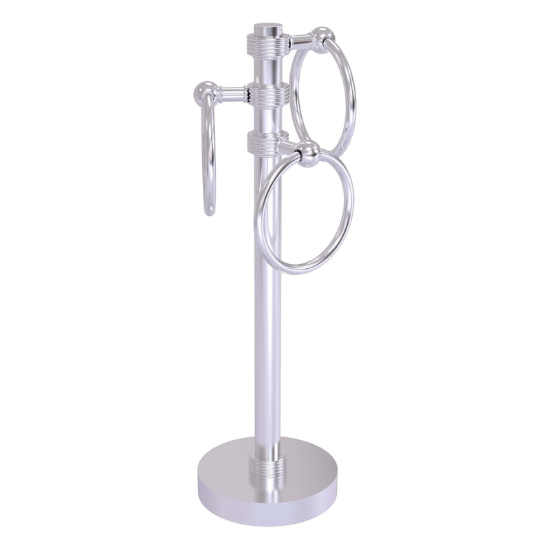 Vanity Top 3 Towel Ring Guest Towel Valet