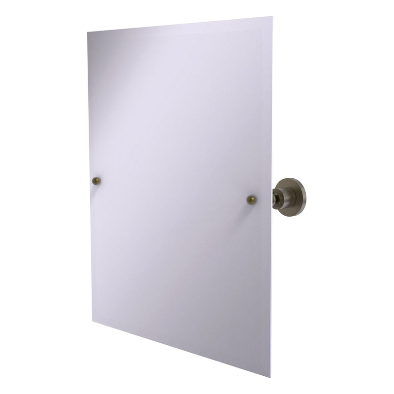 Frameless Rectangular Tilt Mirror with Beveled Edge