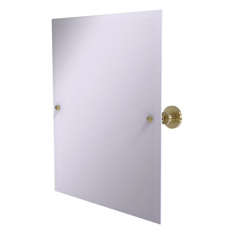 Frameless Rectangular Tilt Mirror with Beveled Edge