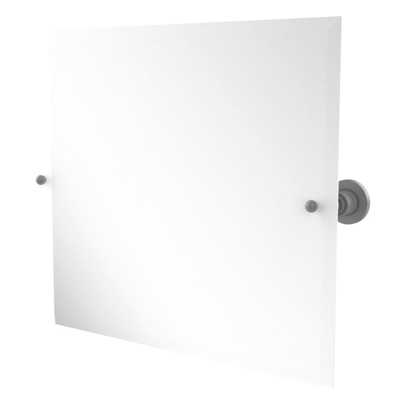 Frameless Landscape Rectangular Tilt Mirror with Beveled Edge