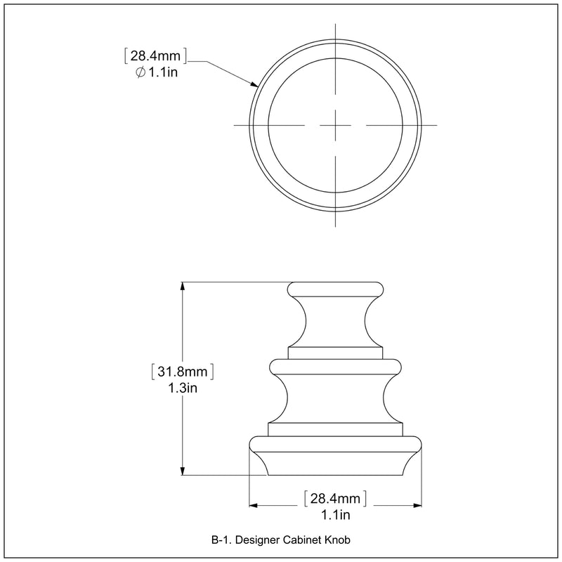 Designer Cabinet Knob