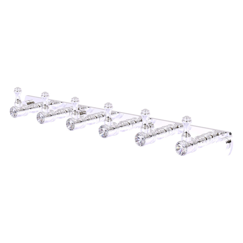 Carolina Crystal Collection 6 Position Tie and Belt Rack