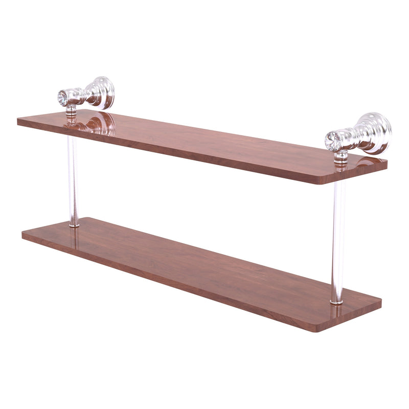 Carolina Crystal Collection Two Tiered Wood Shelf