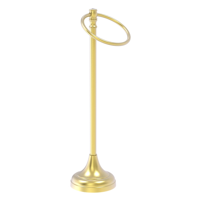 Carolina Crystal Collection Guest Towel Ring Stand