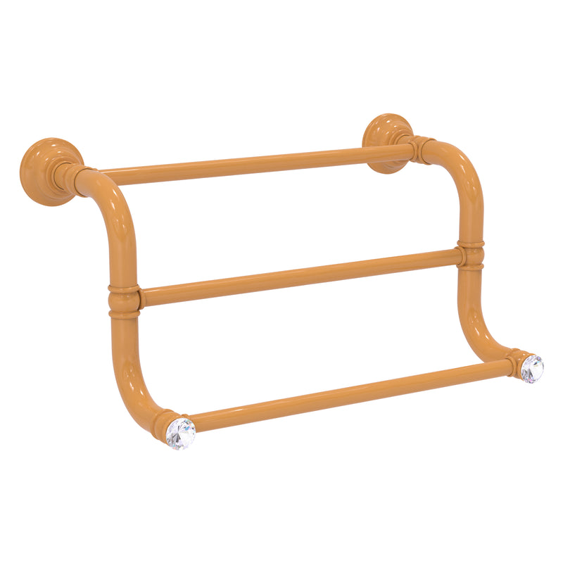 Carolina Crystal 3 Bar Hand Towel Rack, 12 inch