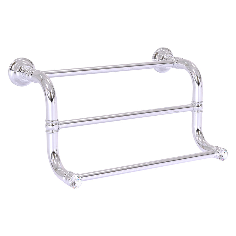 Carolina Crystal 3 Bar Hand Towel Rack, 12 inch