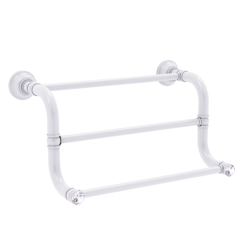 Carolina Crystal 3 Bar Hand Towel Rack, 12 inch