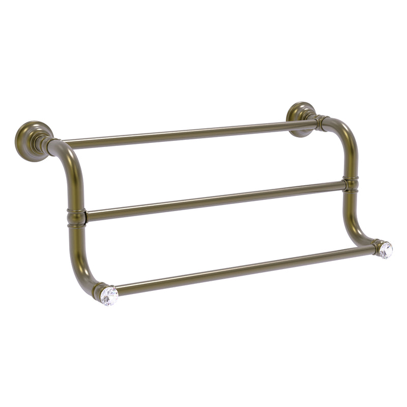 Carolina Crystal 3 Bar Hand Towel Rack, 16 inch