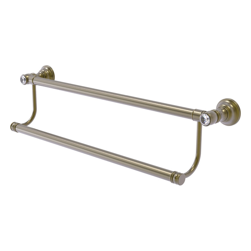 Carolina Crystal Collection Double Towel Bar