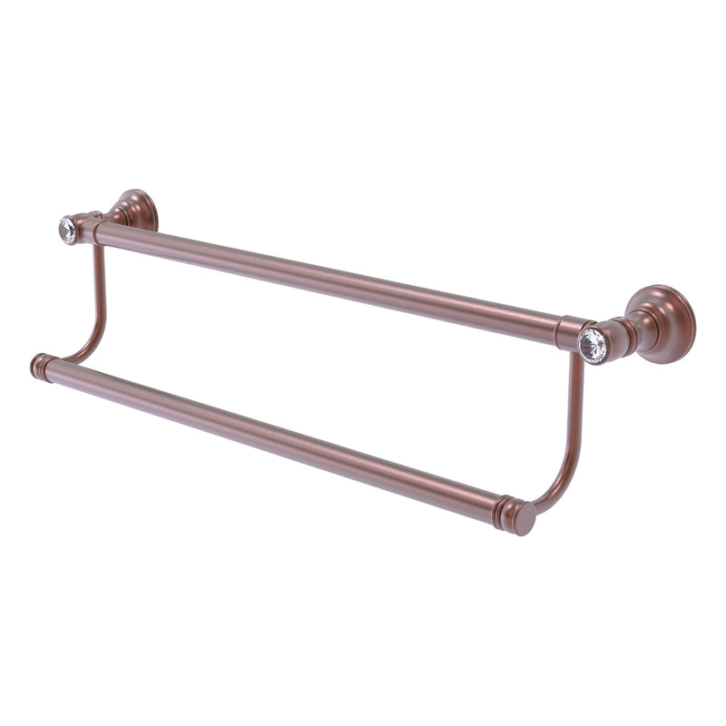 Carolina Crystal Collection Double Towel Bar