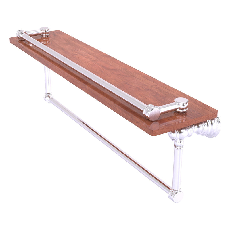 Carolina Collection Gallery Wood Shelf with Towel Bar