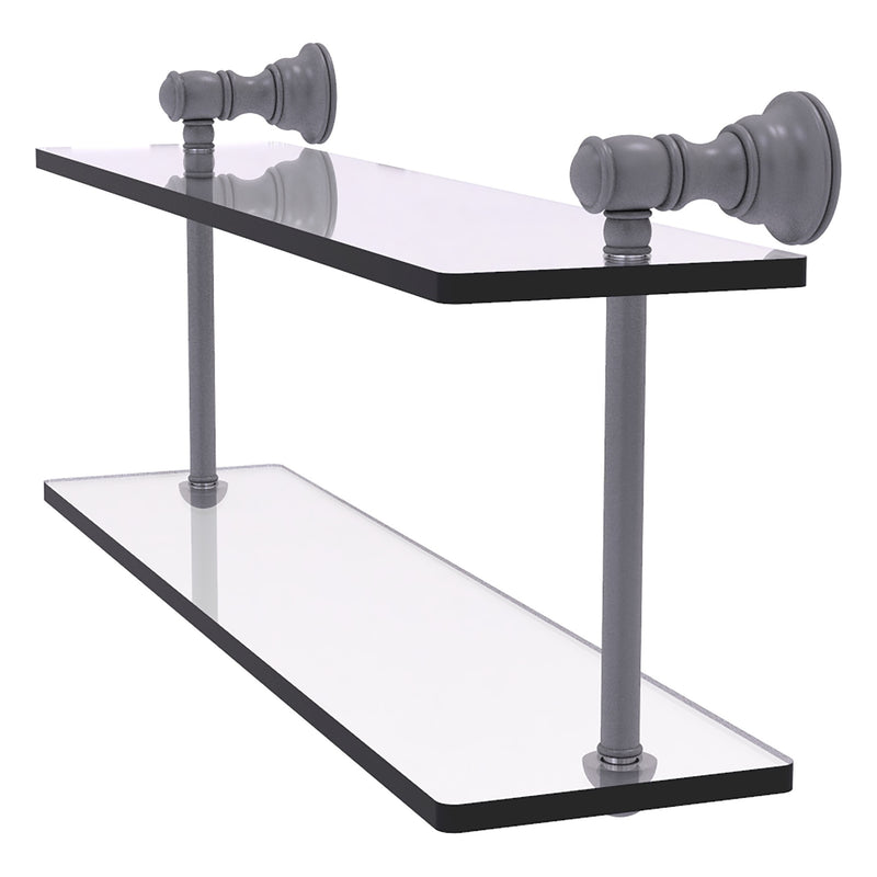 Carolina Collection Two Tiered Glass Shelf