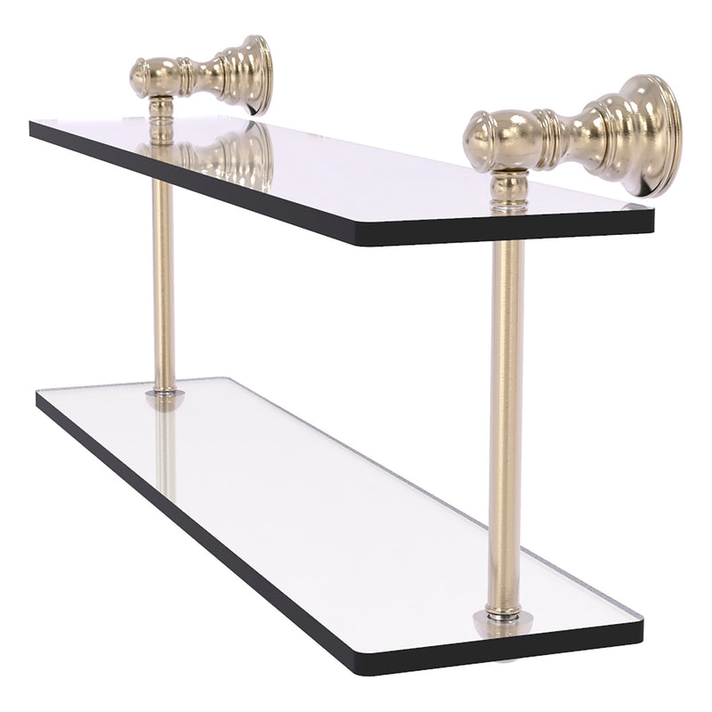 Carolina Collection Two Tiered Glass Shelf