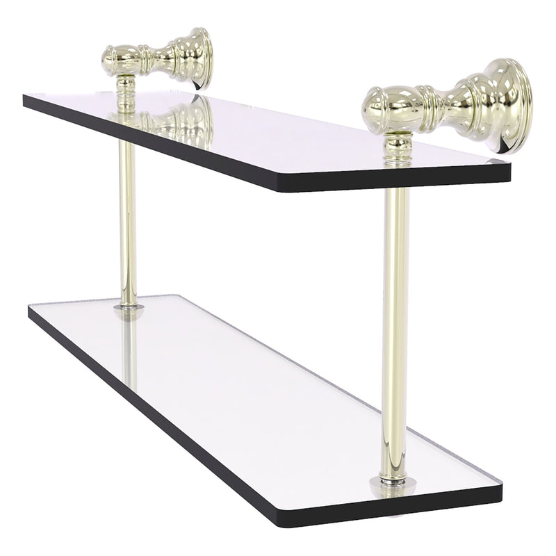 Carolina Collection Two Tiered Glass Shelf