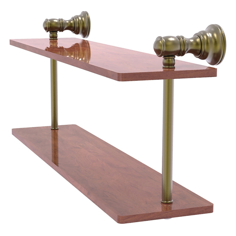 Carolina Collection Two Tiered Wood Shelf