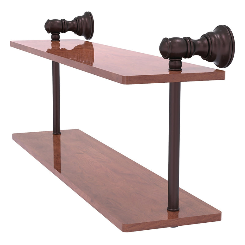 Carolina Collection Two Tiered Wood Shelf