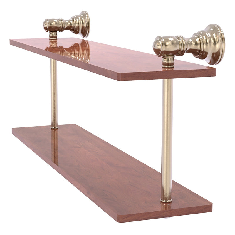 Carolina Collection Two Tiered Wood Shelf