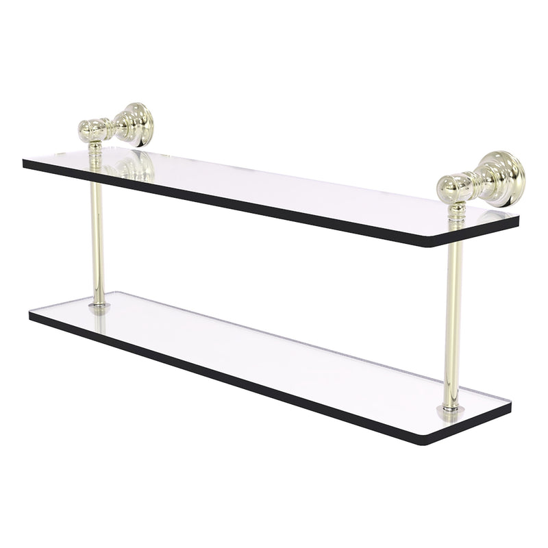 Carolina Collection Two Tiered Glass Shelf