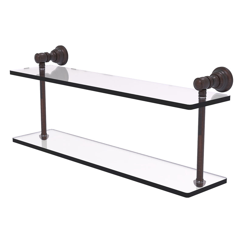 Carolina Collection Two Tiered Glass Shelf