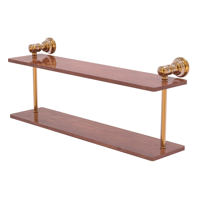 Carolina Collection Two Tiered Wood Shelf