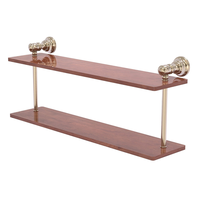 Carolina Collection Two Tiered Wood Shelf