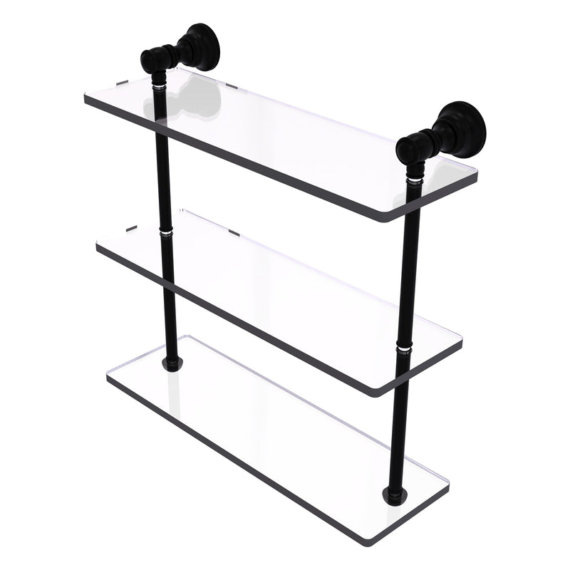 Carolina Collection Triple Glass Shelf