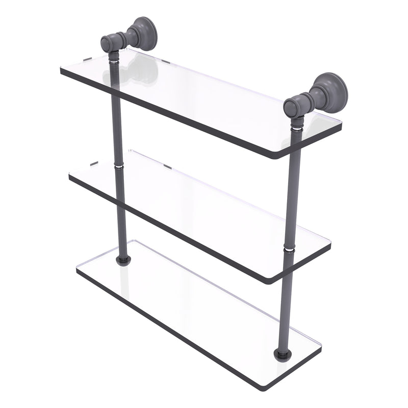 Carolina Collection Triple Glass Shelf