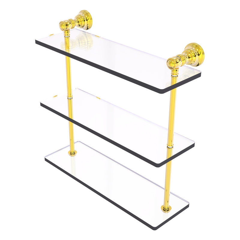 Carolina Collection Triple Glass Shelf