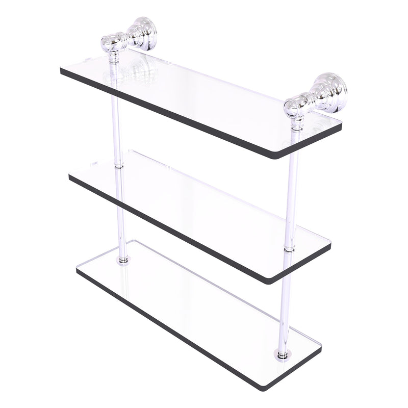 Carolina Collection Triple Glass Shelf