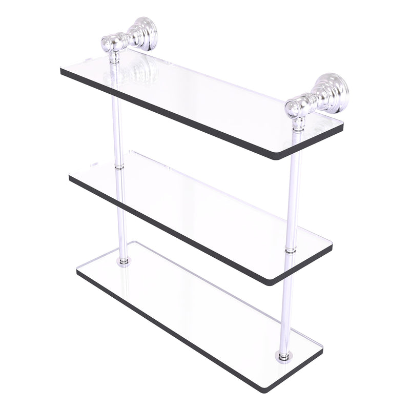 Carolina Collection Triple Glass Shelf