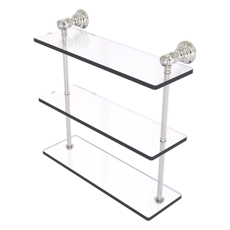 Carolina Collection Triple Glass Shelf