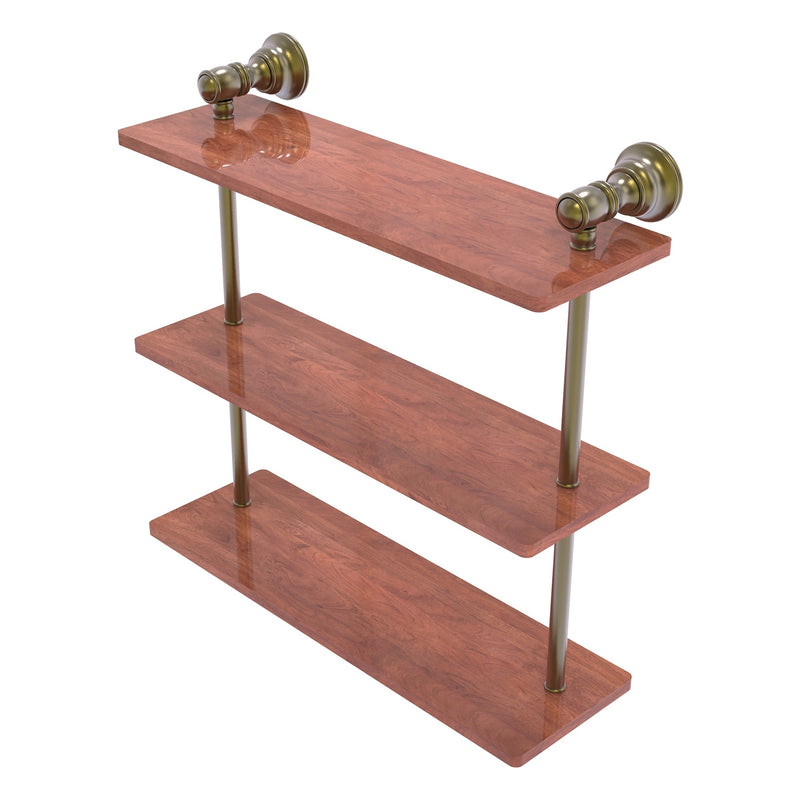 Carolina Collection Triple Wood Shelf