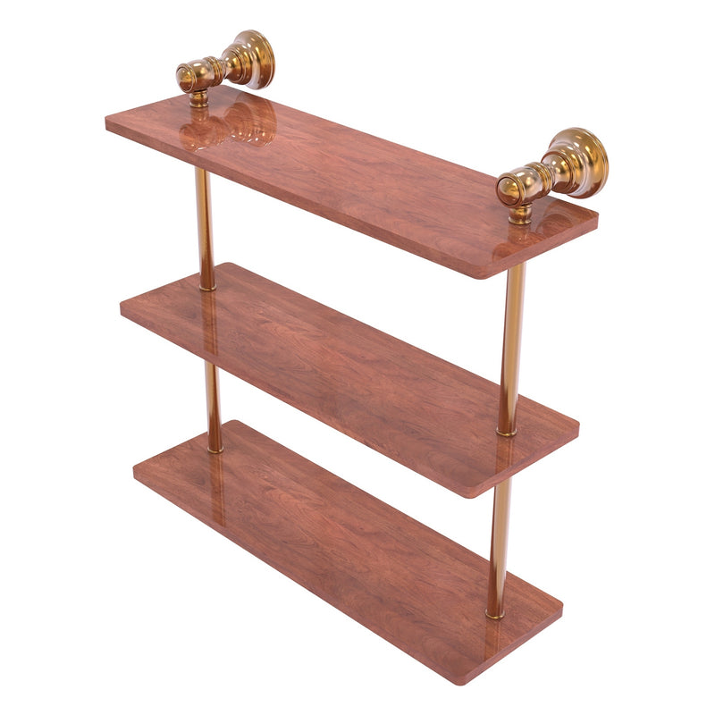 Carolina Collection Triple Wood Shelf