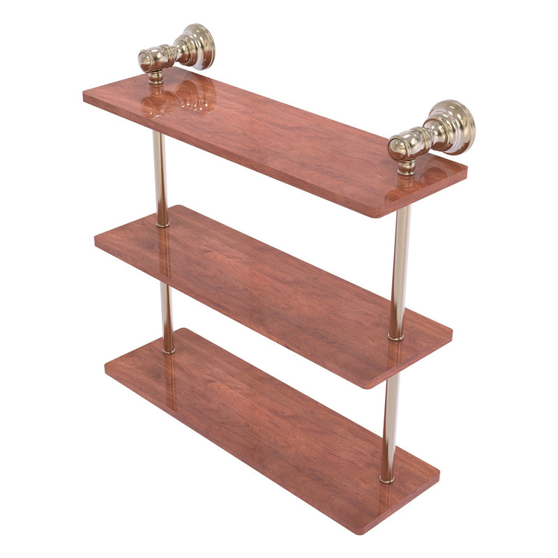 Carolina Collection Triple Wood Shelf