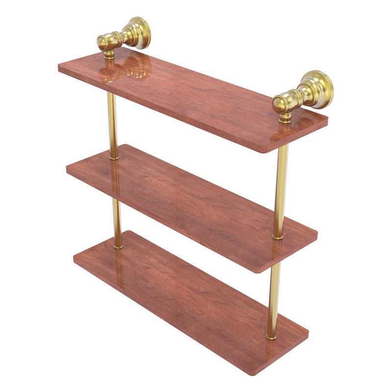 Carolina Collection Triple Wood Shelf