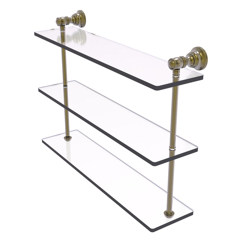 Carolina Collection Triple Glass Shelf