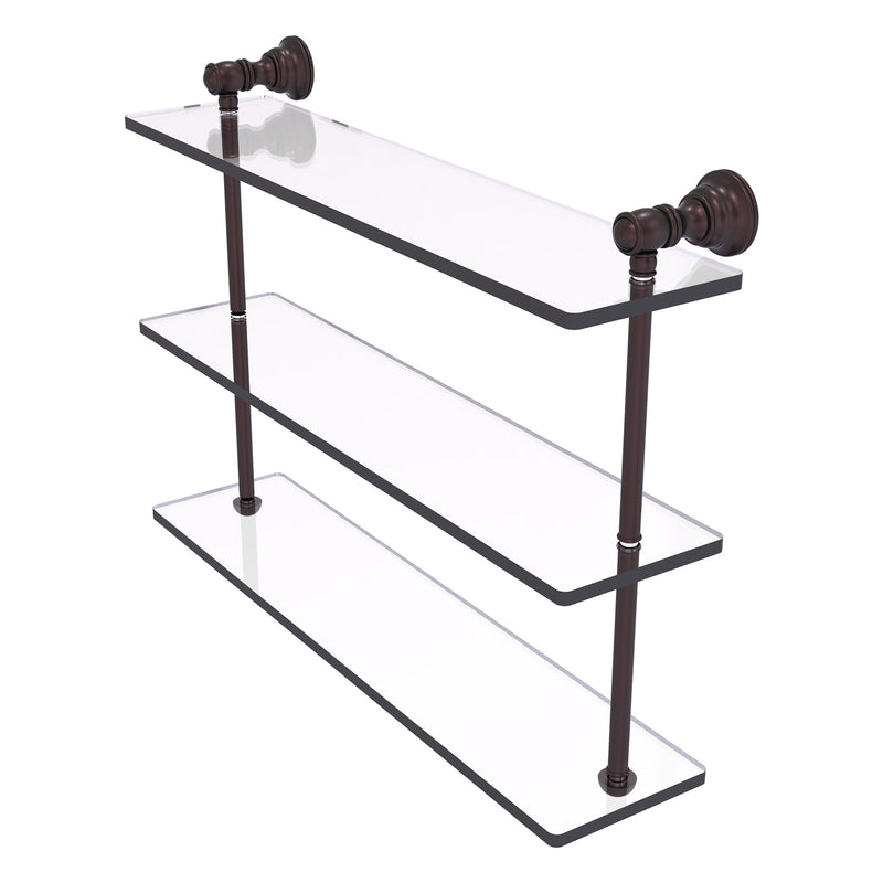 Carolina Collection Triple Glass Shelf