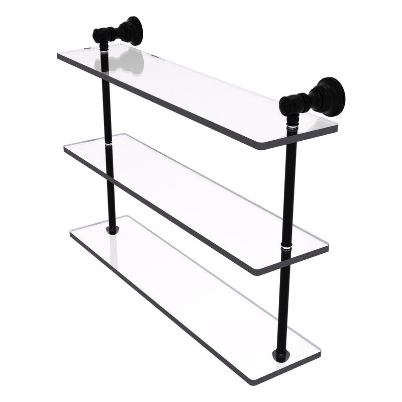 Carolina Collection Triple Glass Shelf