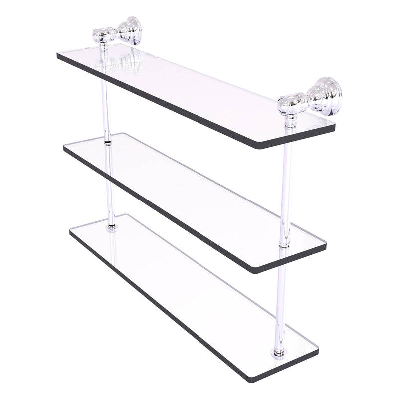 Carolina Collection Triple Glass Shelf